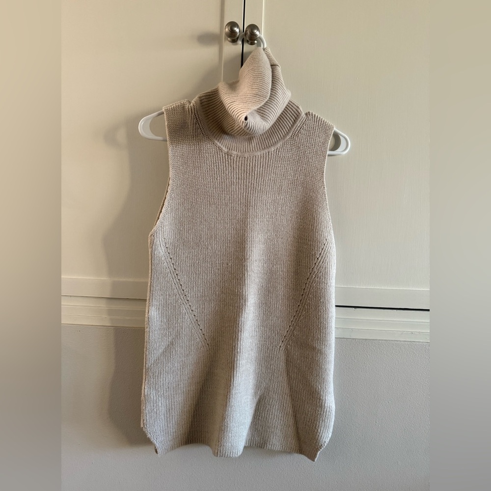 French Connection sleeveless turtleneck